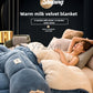 Thick Milk Fleece Winter Blanket – Ultra-Soft Artificial Lamb Cashmere Duvet & Weighted Comforter