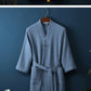 SRETNO 100% Cotton Bathrobe – Warm Peignoir Femme Hiver