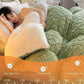 Thick Winter Warm Blanket for Beds – Artificial Lamb Cashmere Weighted Comforter & Heavy Duvet Quilt