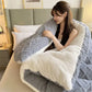New Super Thick Winter Warm Blanket for Bed Artificial Lamb Cashmere Weighted Blankets Soft Comfortable Warmth Quilt Comforter