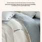 100% Cotton Plain Duvet Cover Set – 3pcs Bedding Set Queen King
