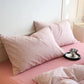 Luxury 100% Cotton Yarn Dyed Duvet Cover Set 3PCS Pre-Washed Stripe Bedding Set Soft Breathable