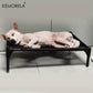 Cooling Elevated Dog Bed for Medium Dogs, KEMORELA Bite-Proof Raised Pet Bed with Breathable Washable Mesh