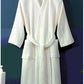 SRETNO 100% Cotton Bathrobe – Warm Peignoir Femme Hiver