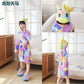 Children Bathrobe Unicorn Kigurumi Pajamas – Hooded Fleece Kids Bath Robe Nightgown for Girls Boys Baby