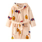 Kids Cartoon Flannel Bathrobe | Soft Unisex Children’s Robe for Boys & Girls, Cozy All-Season Sleepwear (Ages 2–8)