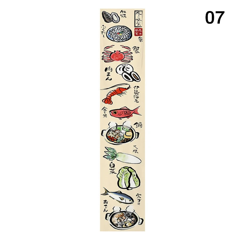 Japanese Cuisine Sky Curtain – Izakaya Hanging Cloth & Ceiling Valance Decor