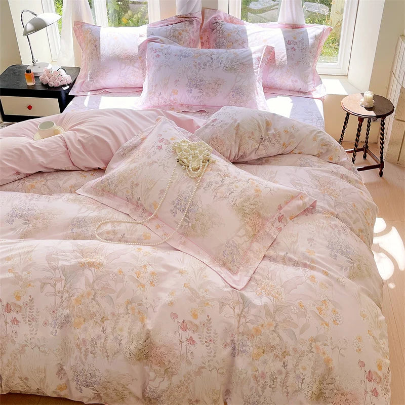 High-Density Cotton Duvet Cover Set for Bedroom – 3-Piece Luxury Bedding, 1 Duvet Cover + 2 Pillowcases