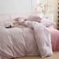 Luxury 100% Cotton Yarn Dyed Duvet Cover Set 3PCS Pre-Washed Stripe Bedding Set Soft Breathable