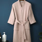 SRETNO 100% Cotton Bathrobe – Warm Peignoir Femme Hiver