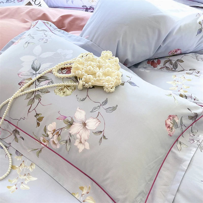 High-Density Cotton Duvet Cover Set for Bedroom – 3-Piece Luxury Bedding, 1 Duvet Cover + 2 Pillowcases