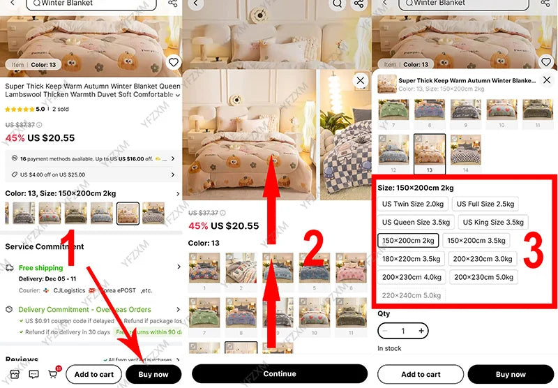 Thick Milk Fleece Winter Blanket – Ultra-Soft Artificial Lamb Cashmere Duvet & Weighted Comforter