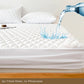 Protective waterproof fitted sheet for single, double, 140cm & 160cm beds. Soft, durable, and leak-resistant.