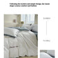 100% Cotton Plain Duvet Cover Set – 3pcs Bedding Set Queen King