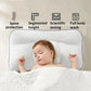 AIBEDILA Baby Neck Pillow 1–3 Years, Antibacterial Cotton Shaping Pillow, Massage Support, Breathable Cartoon Pillow