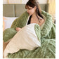 New Super Thick Winter Warm Blanket for Bed Artificial Lamb Cashmere Weighted Blankets Soft Comfortable Warmth Quilt Comforter
